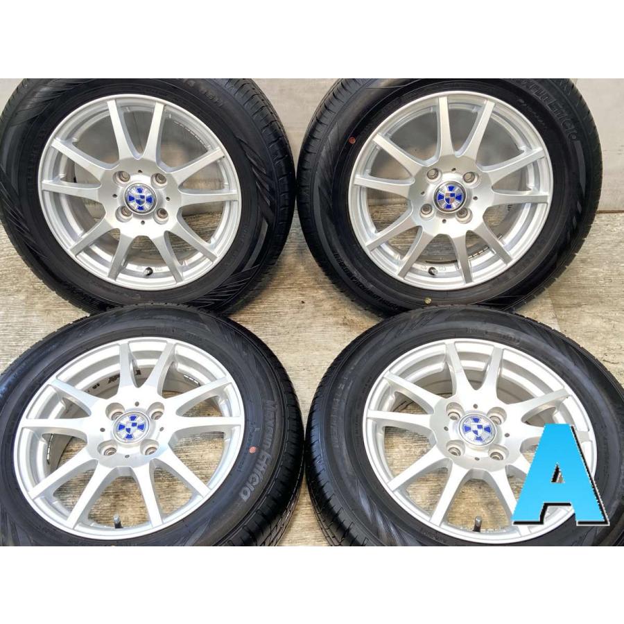 中古タイヤ サマータイヤ ホイールセット 4本セット 185/65R14 G MACH 