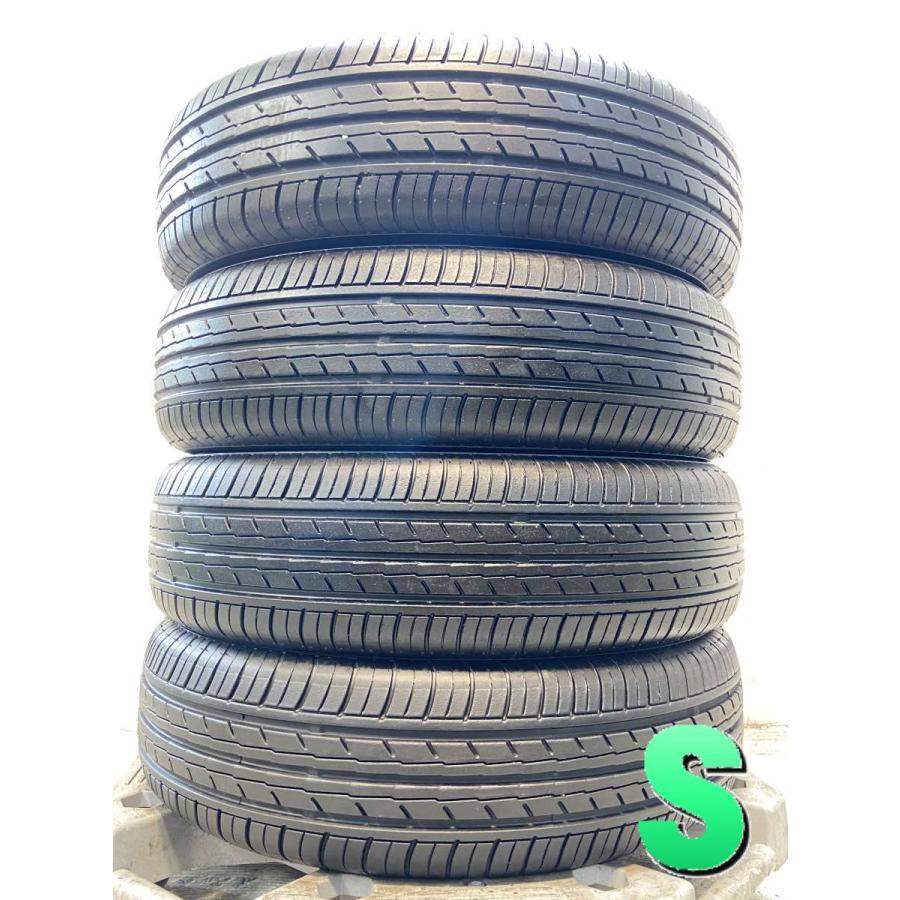 P177☆ヨコハマ ECOS 165/70R14 4本セット 残約5㎜☆中古品