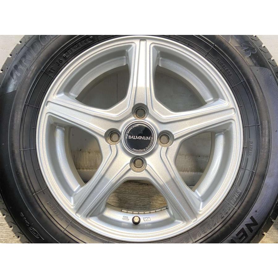 BRIDGESTONE（ブリヂストン） 中古タイヤ サマータイヤ ホイールセット 