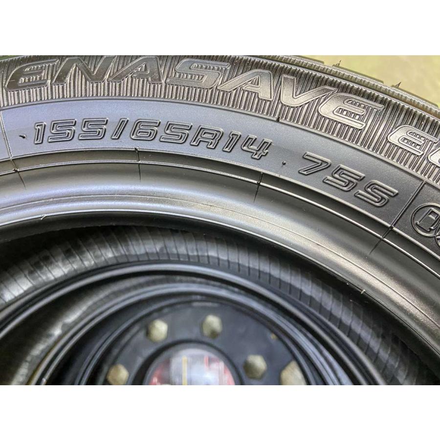 DUNLOP（ダンロップ） 中古タイヤ サマータイヤ 4本セット 155/65R14