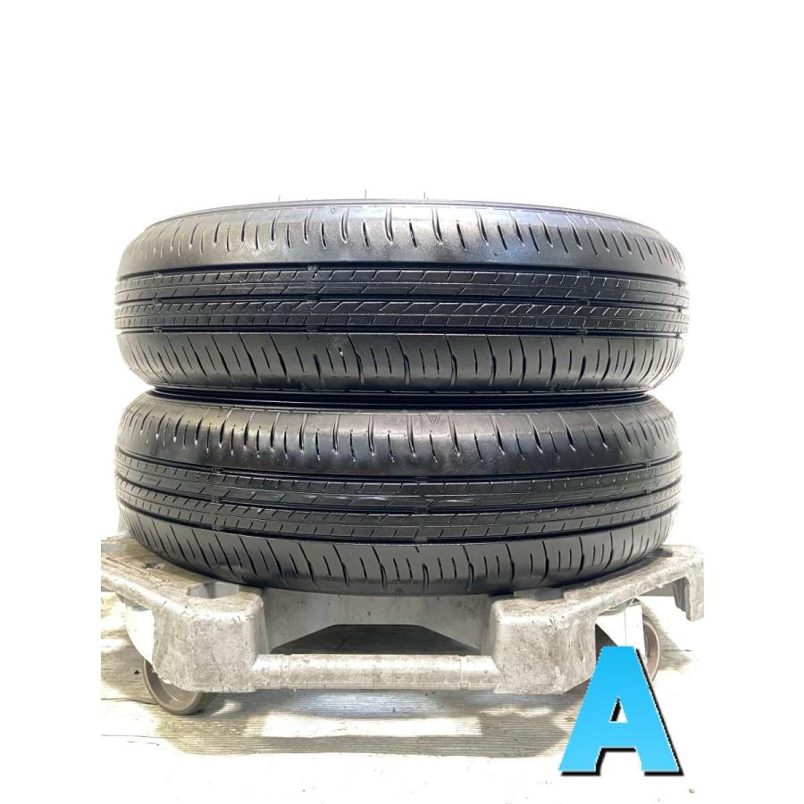 DUNLOP ENASAVE EC300 14インチタイヤセット　中古 DUNLOP（ダンロップ） 中古タイヤ サマータイヤ 2本セット 155/65R14