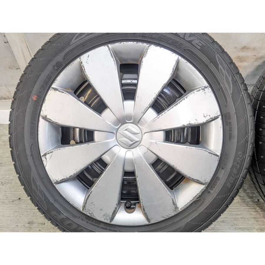 DUNLOP（ダンロップ） 中古タイヤ サマータイヤ ホイールセット 4本