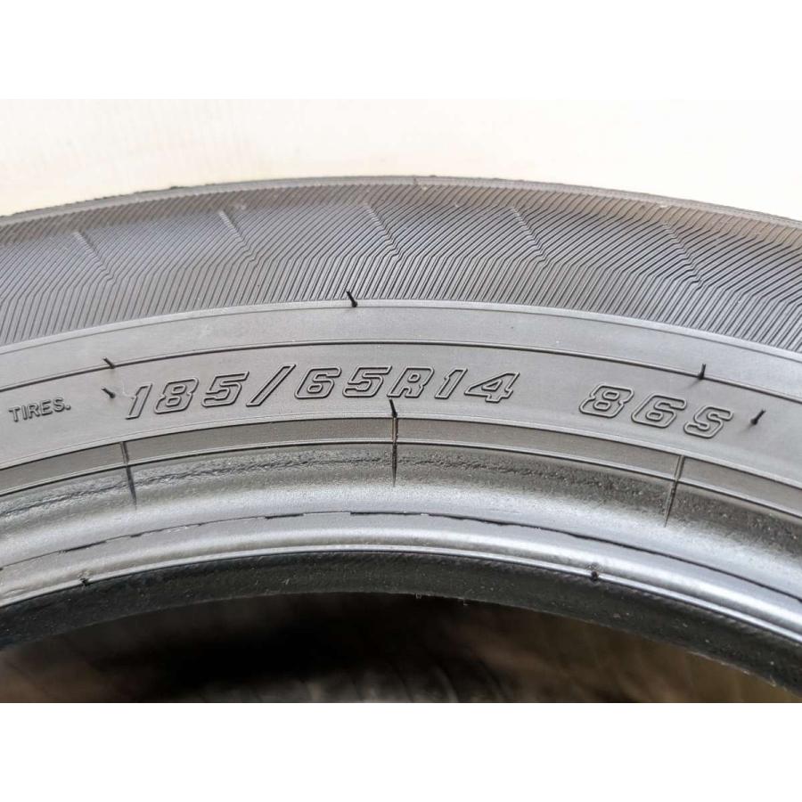 グッドイヤー - 中古タイア 炎節タイア 2本仕かける  185/65R14  エフィシエント 手持ち部分 ECO EG01
