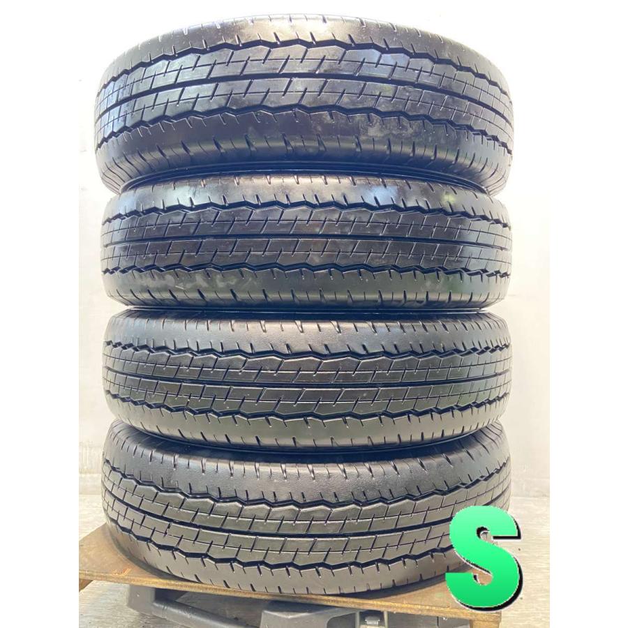 中古タイヤ サマータイヤ 4本セット 195/80R15 107/105LT ダンロップ 