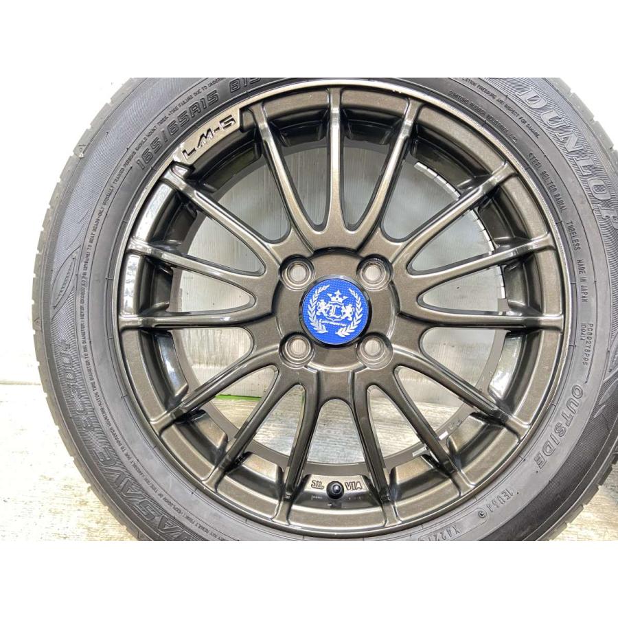 DUNLOP（ダンロップ） 中古タイヤ サマータイヤ ホイールセット 4本 