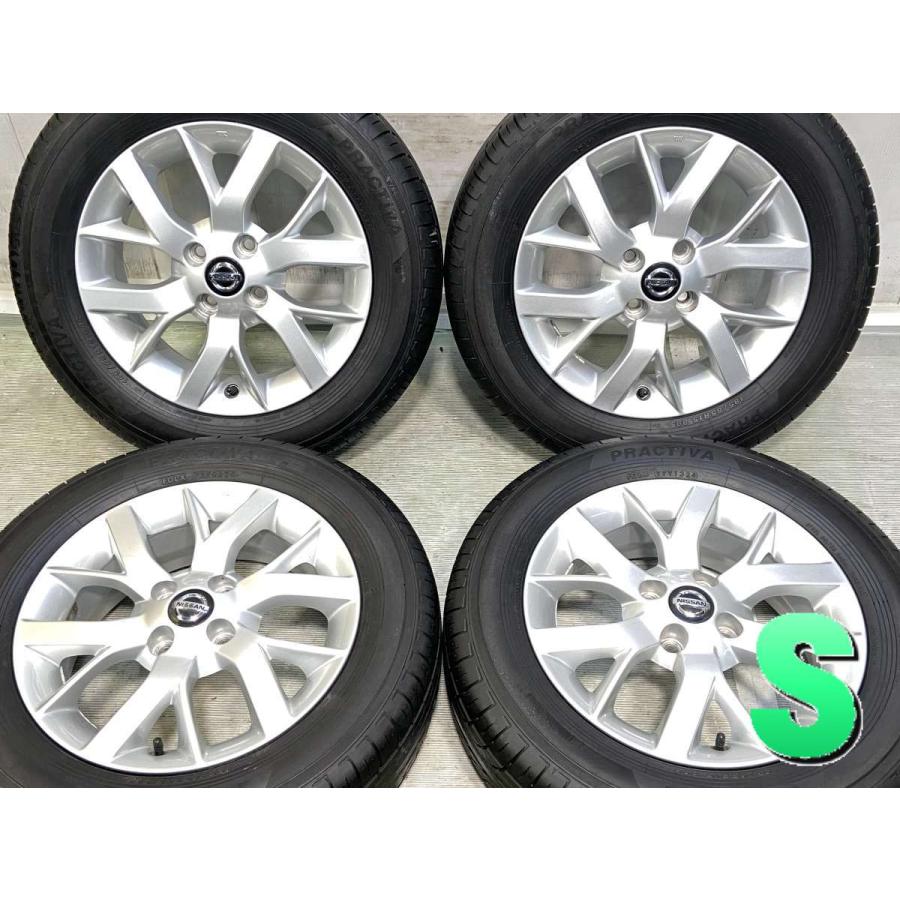 中古タイヤ サマータイヤ ホイールセット 4本セット 185/65R15 日産 