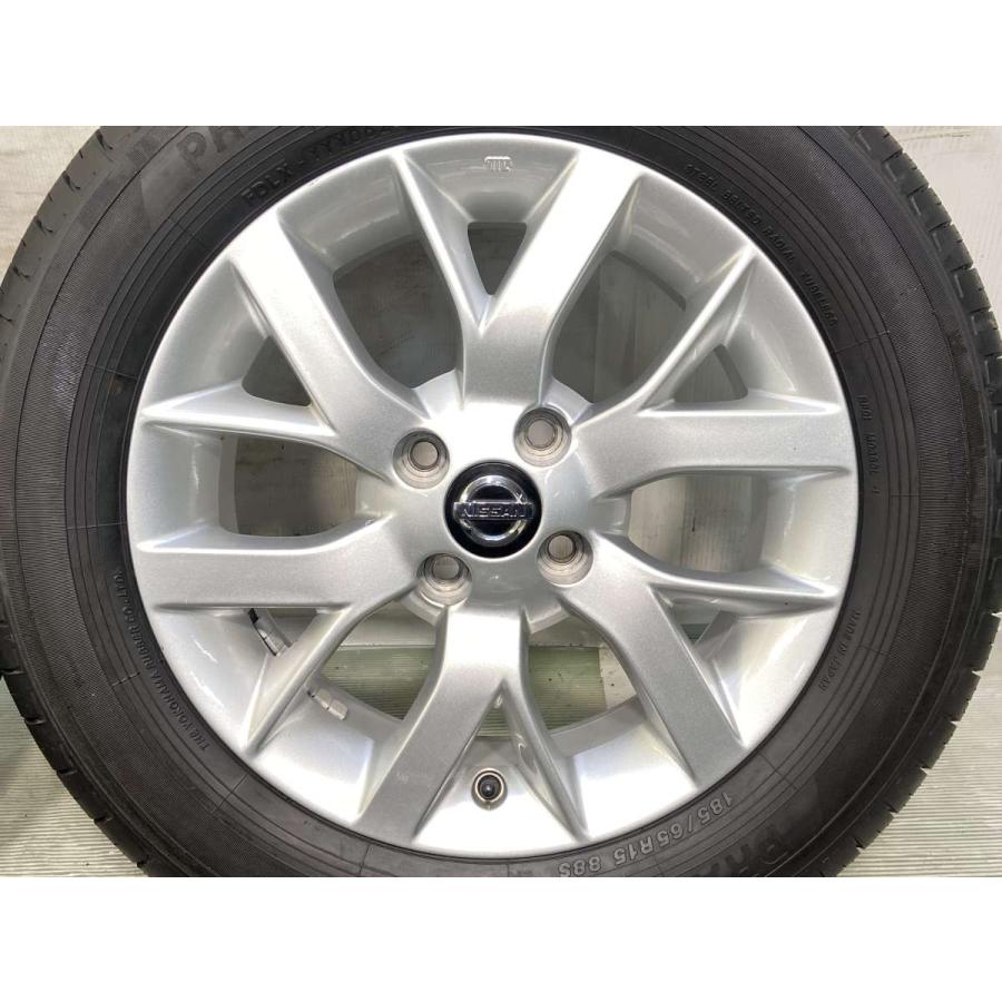 中古タイヤ サマータイヤ ホイールセット 4本セット 185/65R15 日産 