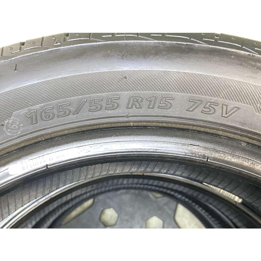 BRIDGESTONE（ブリヂストン） 中古タイヤ サマータイヤ 4本セット 165