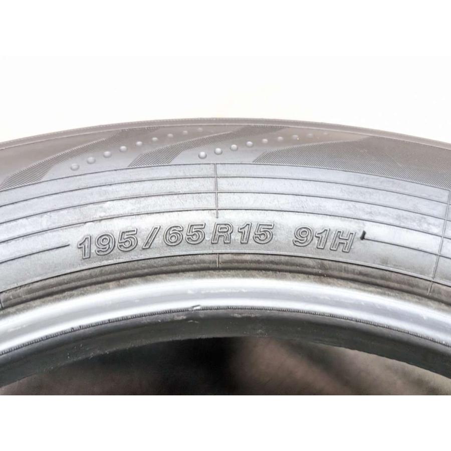 中古品ブルーアースRV195/65R15 2本セット リアに使用品 ヨコハマタイヤ（YOKOHAMA TIRE） 中古タイヤ サマータイヤ 2本セット