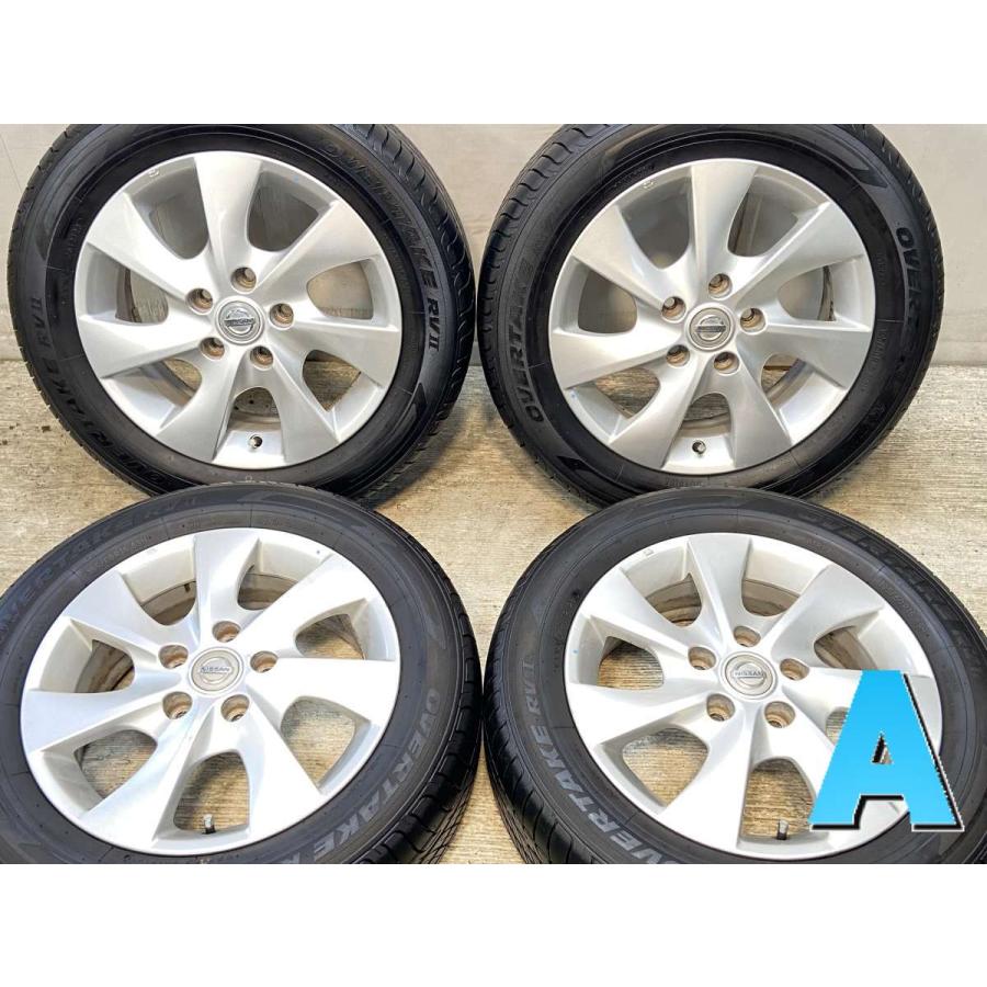 日産　セレナ純正タイヤ・ホイールセット　4本　タイヤサイズ195/60R16 中古タイヤ サマータイヤ ホイールセット 4本セット 195/60R16 日産