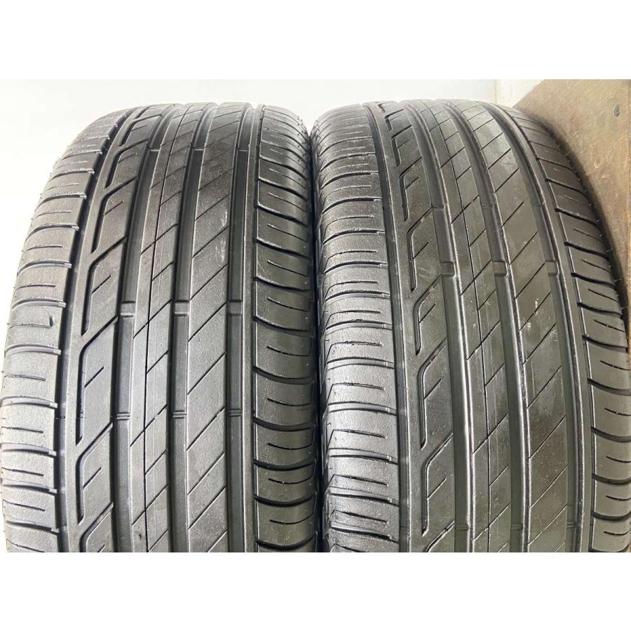 中古タイヤ サマータイヤ 2本セット 215/55R17 ブリヂストン トランザ 