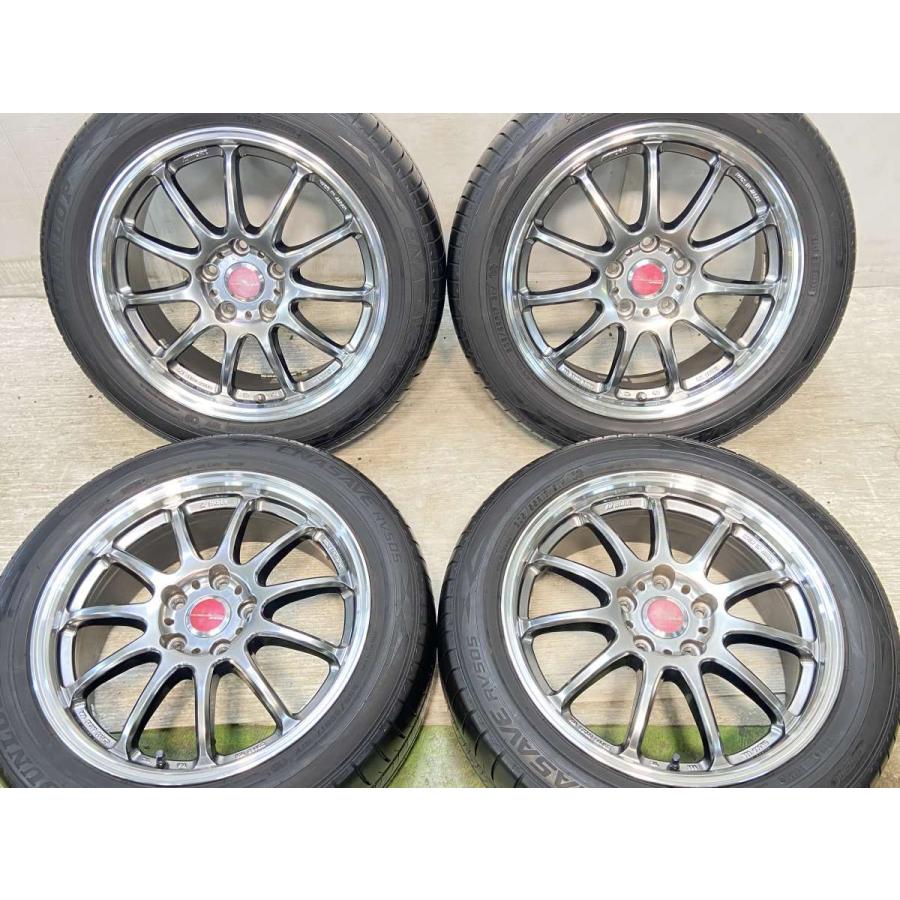 DUNLOP（ダンロップ） 中古タイヤ サマータイヤ ホイールセット 4本 