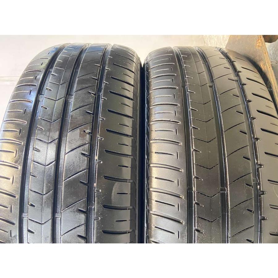 ★バリ山215/55R17 ブリヂストン エコピア NH100RV 21年製2本 BRIDGESTONE（ブリヂストン） 中古タイヤ サマータイヤ 2本セット 215