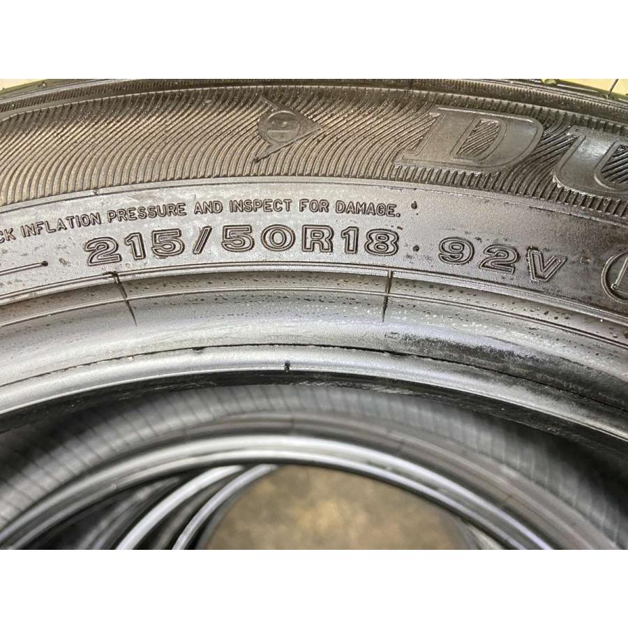 DUNLOP（ダンロップ） 中古タイヤ サマータイヤ 4本セット215/50R18