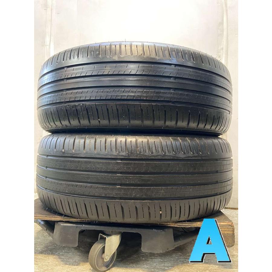 TM 215/50R18 EC300+ 中古2本 ① DUNLOP（ダンロップ） 中古タイヤ サマータイヤ 2本セット 215/50R18