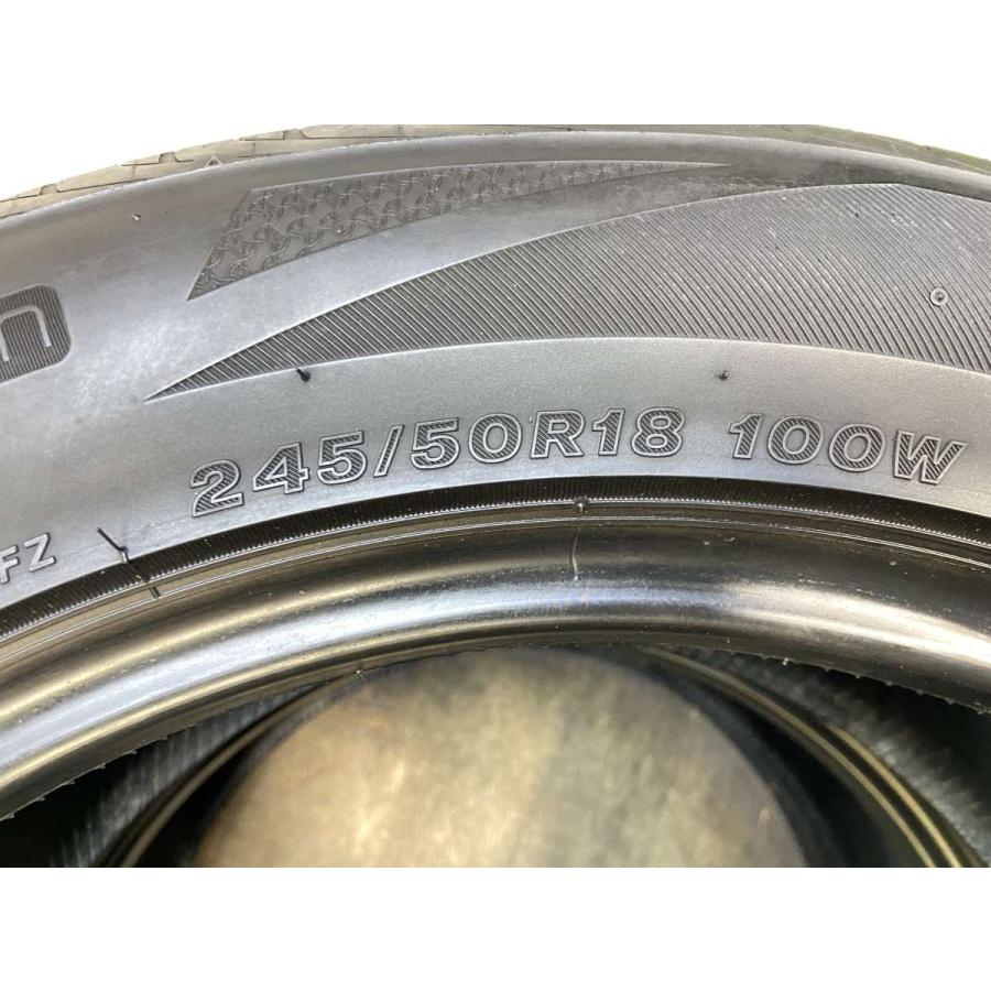 中古タイヤ サマータイヤ 2本セット  245/50R18  ブリヂストン レグノ GR-X3_3