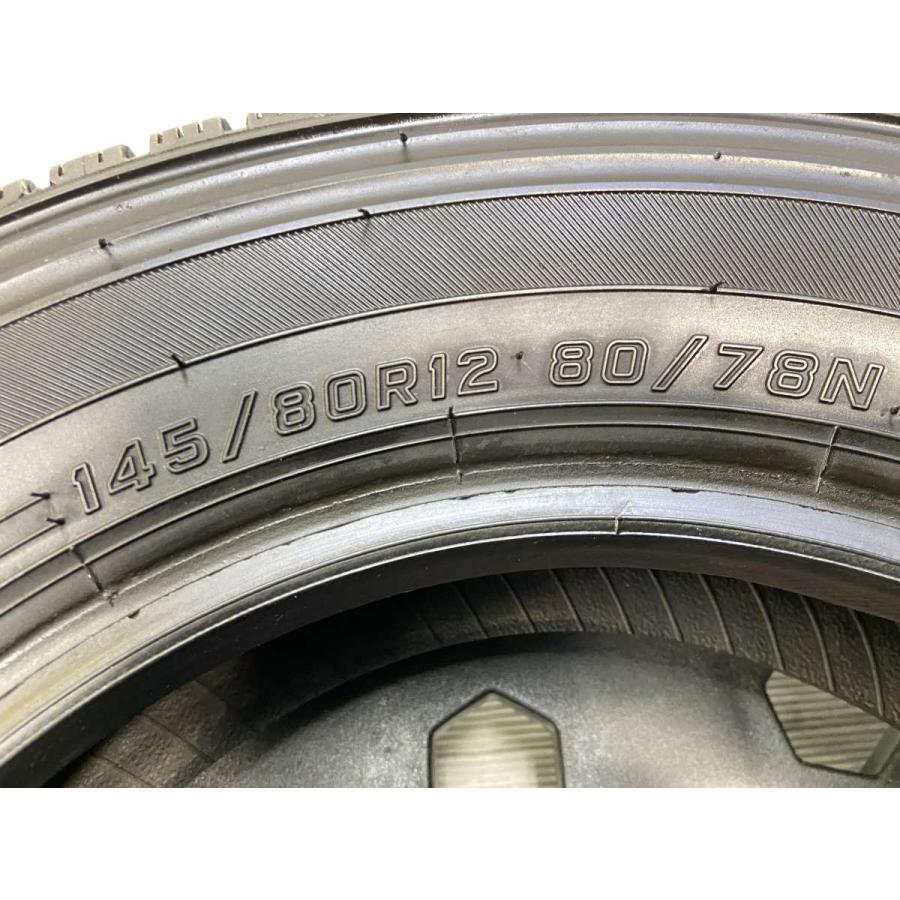 DUNLOP（ダンロップ） 中古タイヤ スタッドレスタイヤ 1本 145/80R12