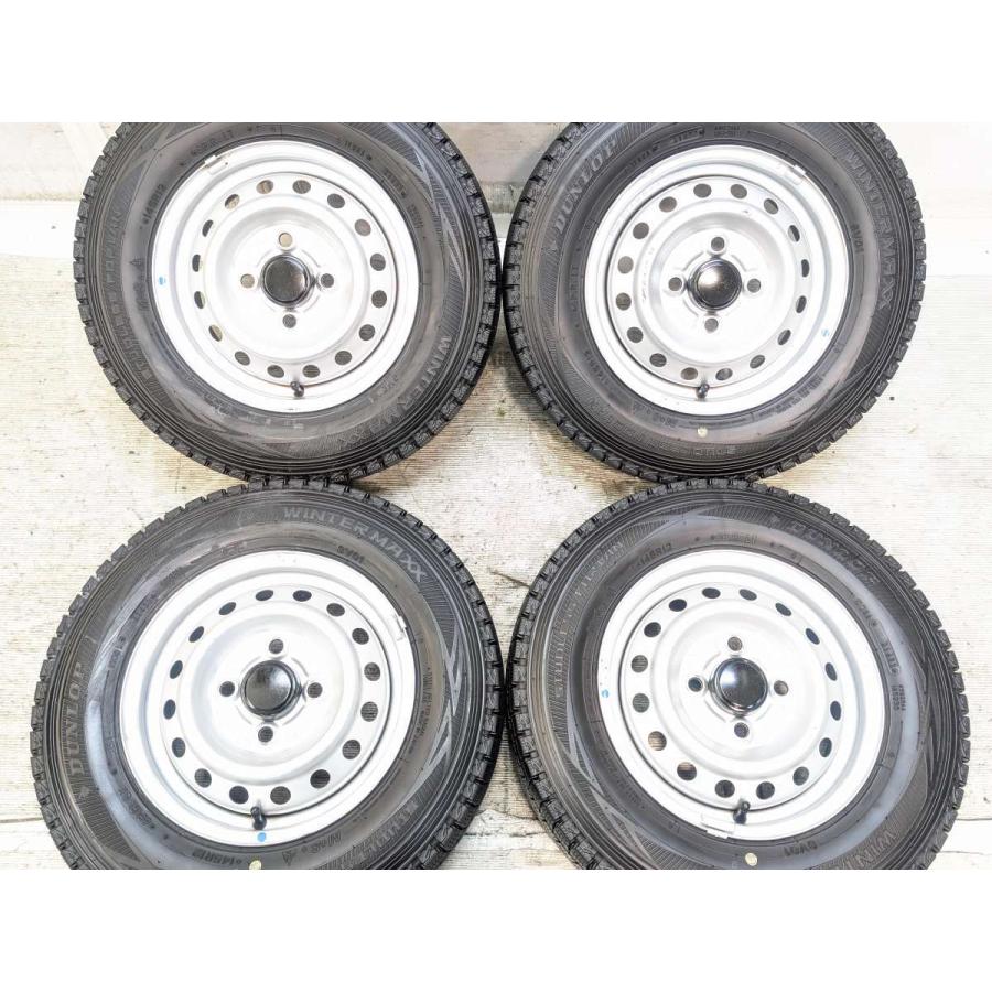 DUNLOP（ダンロップ） 中古タイヤ スタッドレスタイヤ ホイールセット 