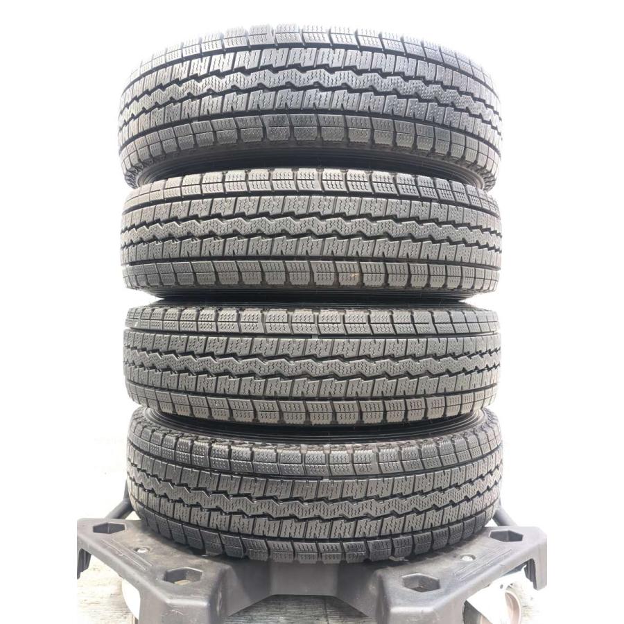 スタッドレスタイヤ ダンロップ　12インチ 4本セット　中古 DUNLOP（ダンロップ） 中古タイヤ スタッドレスタイヤ ホイールセット