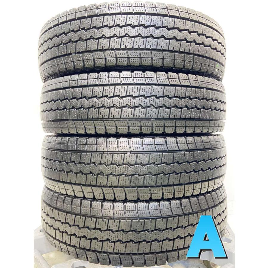 中古タイヤ スタッドレスタイヤ 4本セット 165R13 8PR ダンロップ