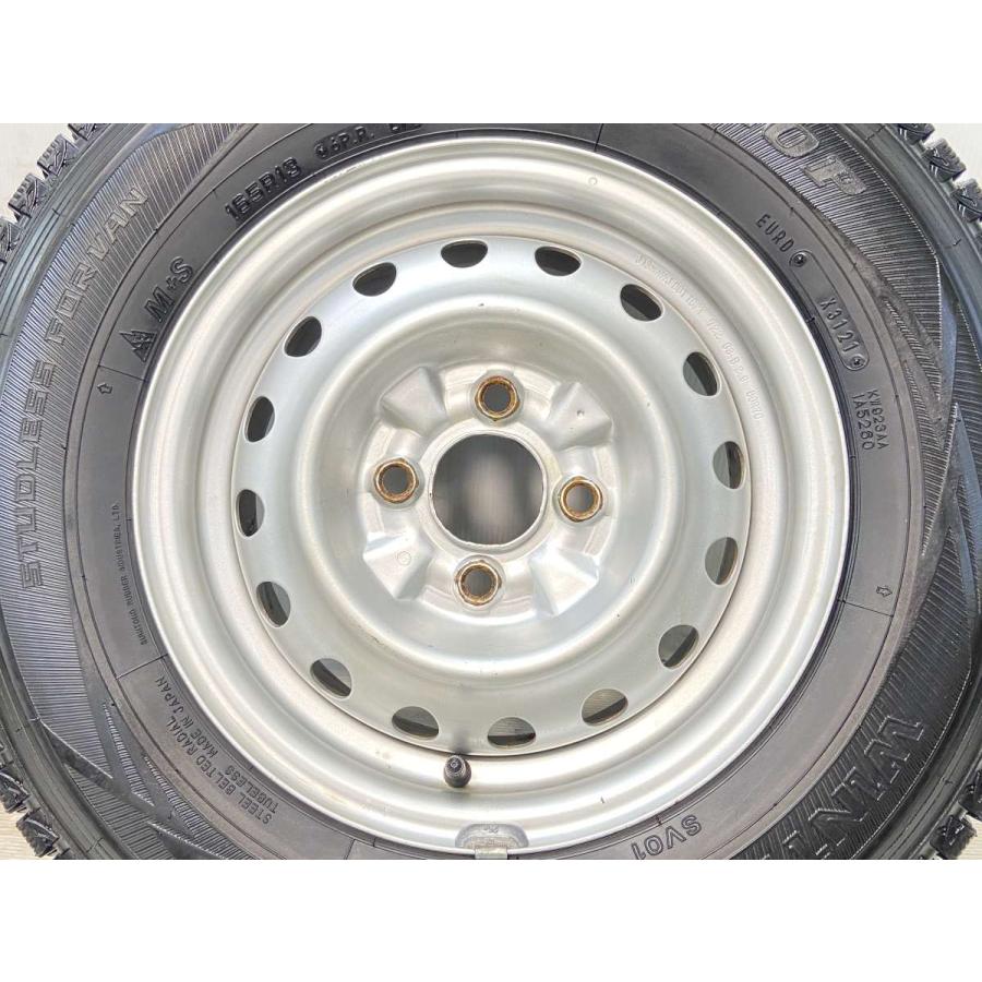 DUNLOP 中古タイヤ スタッドレスタイヤ ホイールセット 4本 DUNLOP 中古タイヤ スタッドレスタイヤ ホイールセット 4本