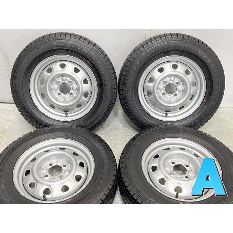 ダンロップ スタッドレスタイヤ(ホイール付き) 185/70/14