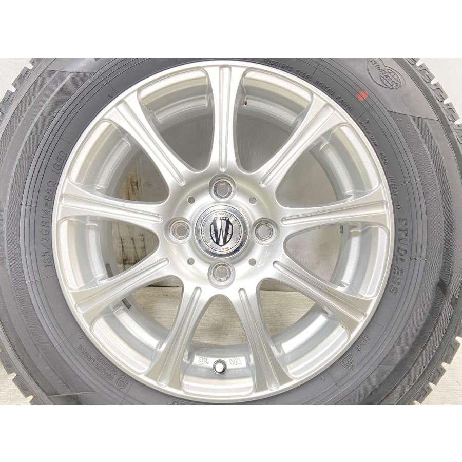 中古タイヤ スタッドレスタイヤ ホイールセット 4本セット 185/70R14  　 WINERS 14x5.5 50 100-4穴 ヨコハマ アイスガード iG50 PLUS｜aingshop｜04