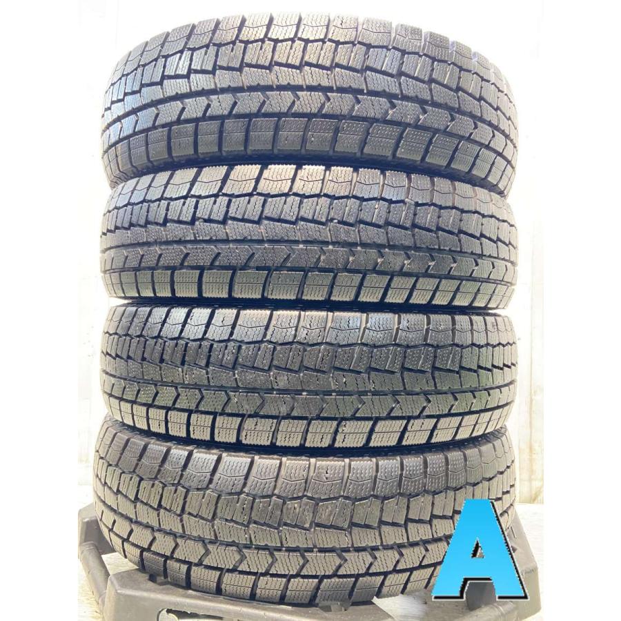 中古スタッドレスタイヤホイールセット【165/70R14 DUNLOP WM02】[14x5  