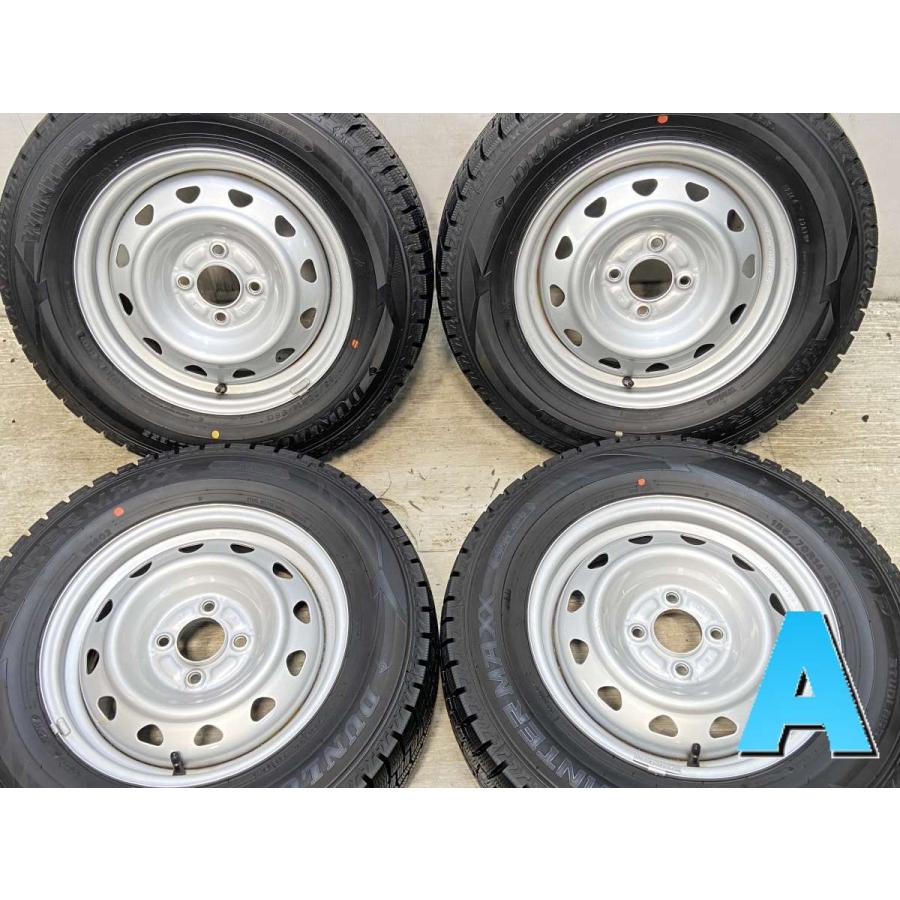 中古良品】スタットレスタイヤ＋アルミホイール4本セット 185/70R 14