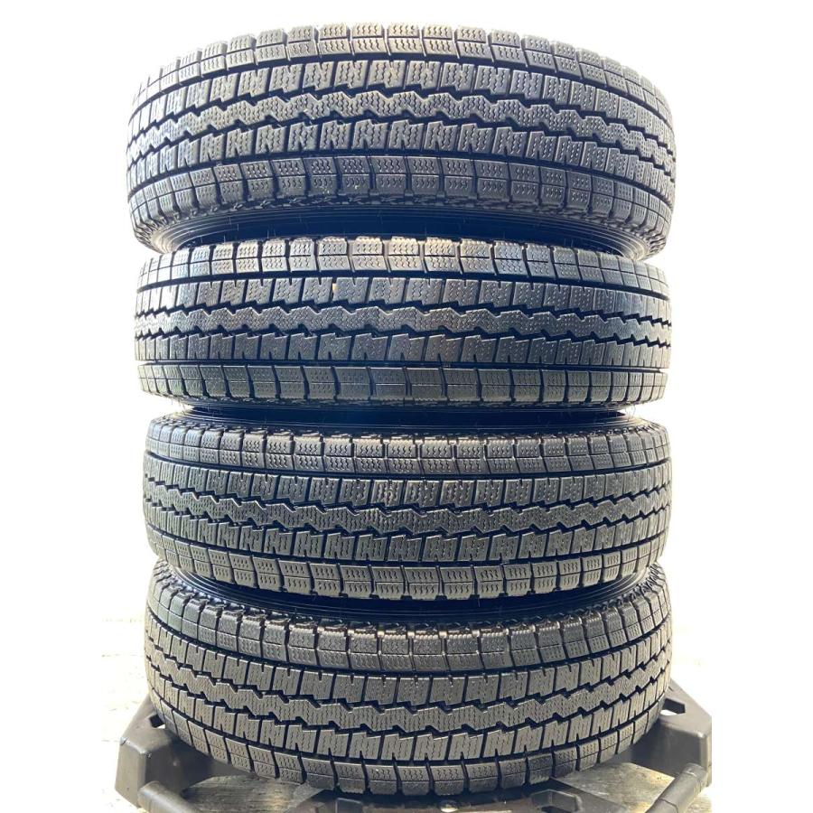 ダンロップ　スタッドレスタイヤ　マルチホイール　155/80R14 4本セット DUNLOP（ダンロップ） 中古タイヤ スタッドレスタイヤ ホイールセット