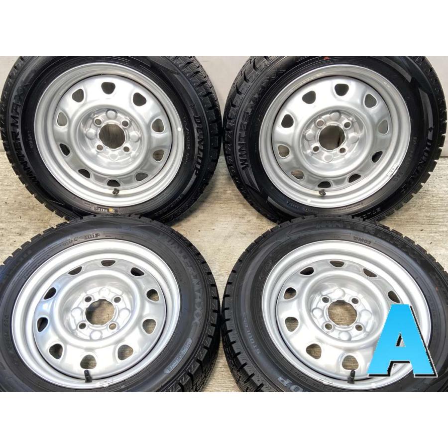 DUNLOP（ダンロップ） 中古タイヤ スタッドレスタイヤ ホイールセット 