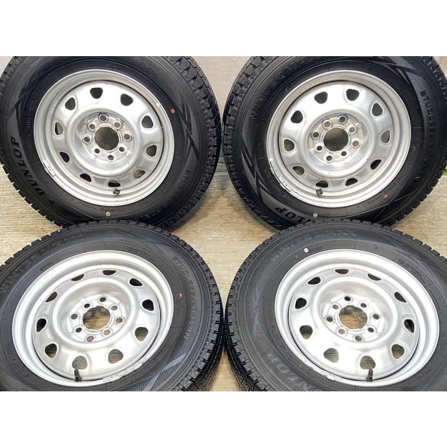 DUNLOP（ダンロップ） 中古タイヤ スタッドレスタイヤ ホイールセット 