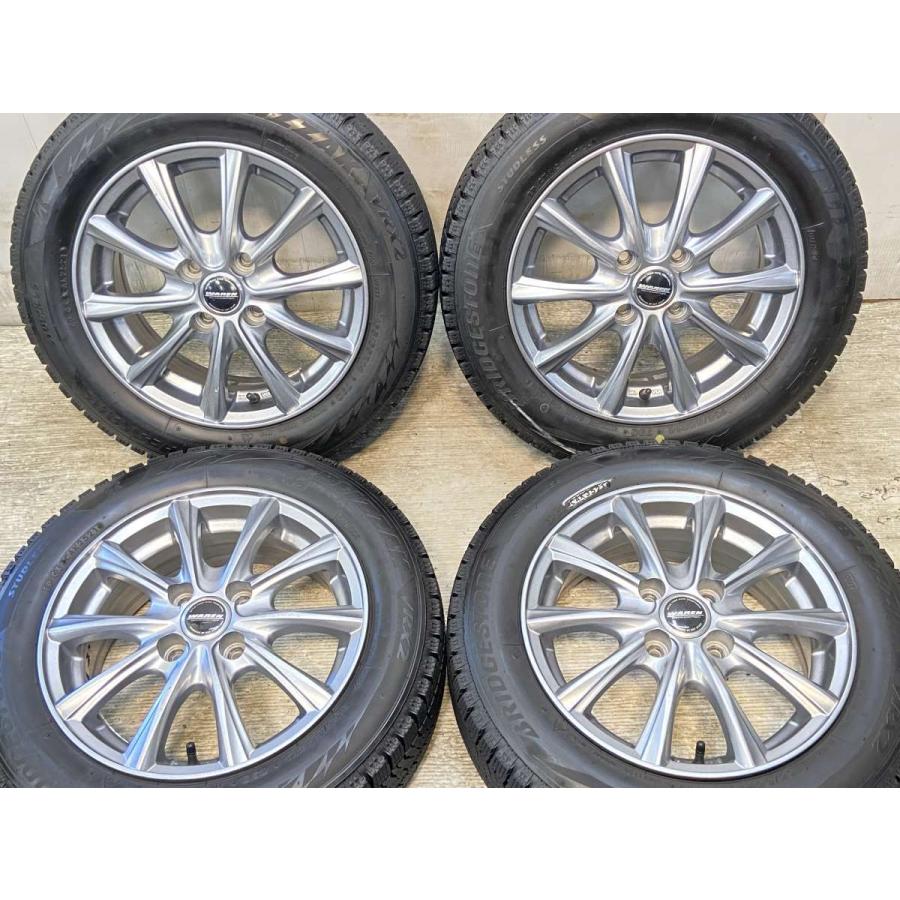 ブリザック VRX2 165/65R14 4本 タイヤホイールセット165/65R14 4穴