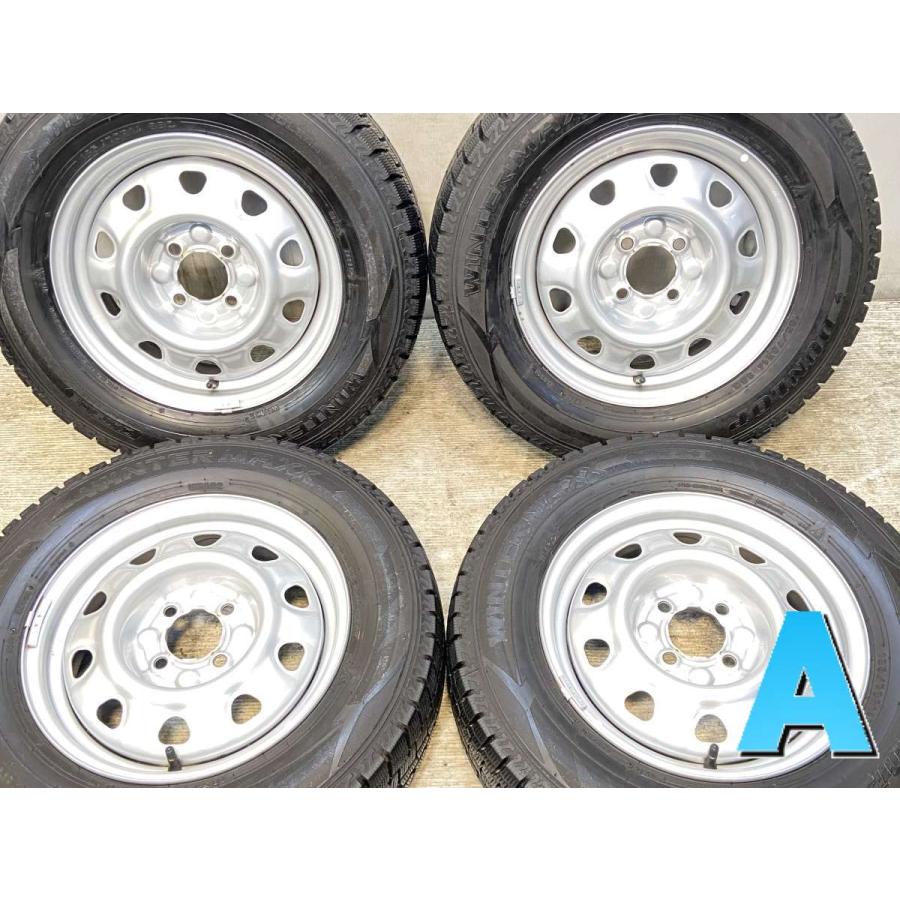 DUNLOP（ダンロップ） 中古タイヤ スタッドレスタイヤ ホイールセット 