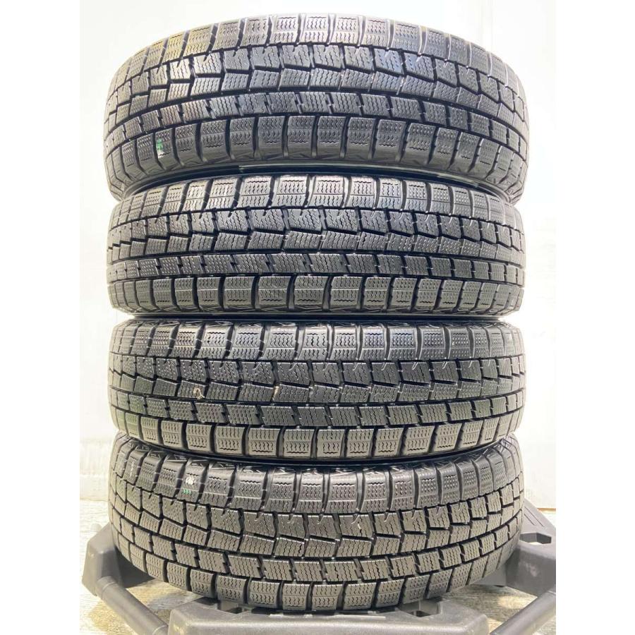 中古　4本スタッドレス　DUNLOP 155/65R14 75Q DUNLOP（ダンロップ） 中古タイヤ スタッドレスタイヤ 4本セット 155