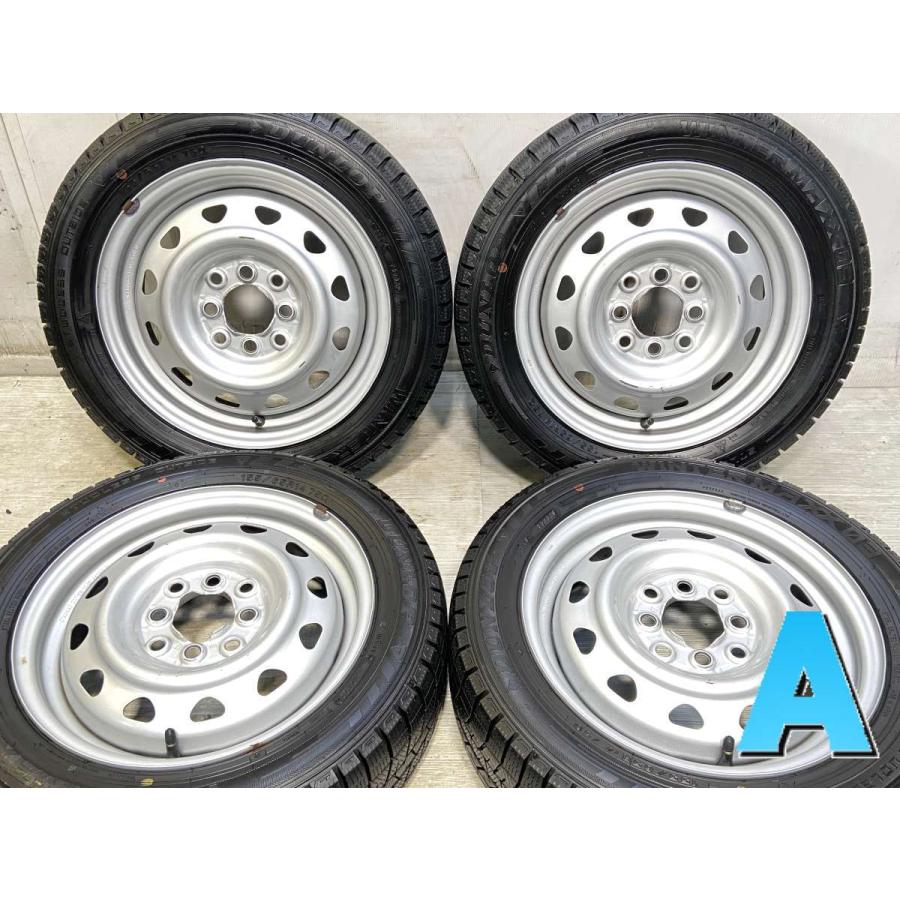 ダンロップ 冬用タイヤ 155/65R14 ×4本 アルミホイール中古 DUNLOP（ダンロップ） 中古タイヤ スタッドレスタイヤ ホイールセット
