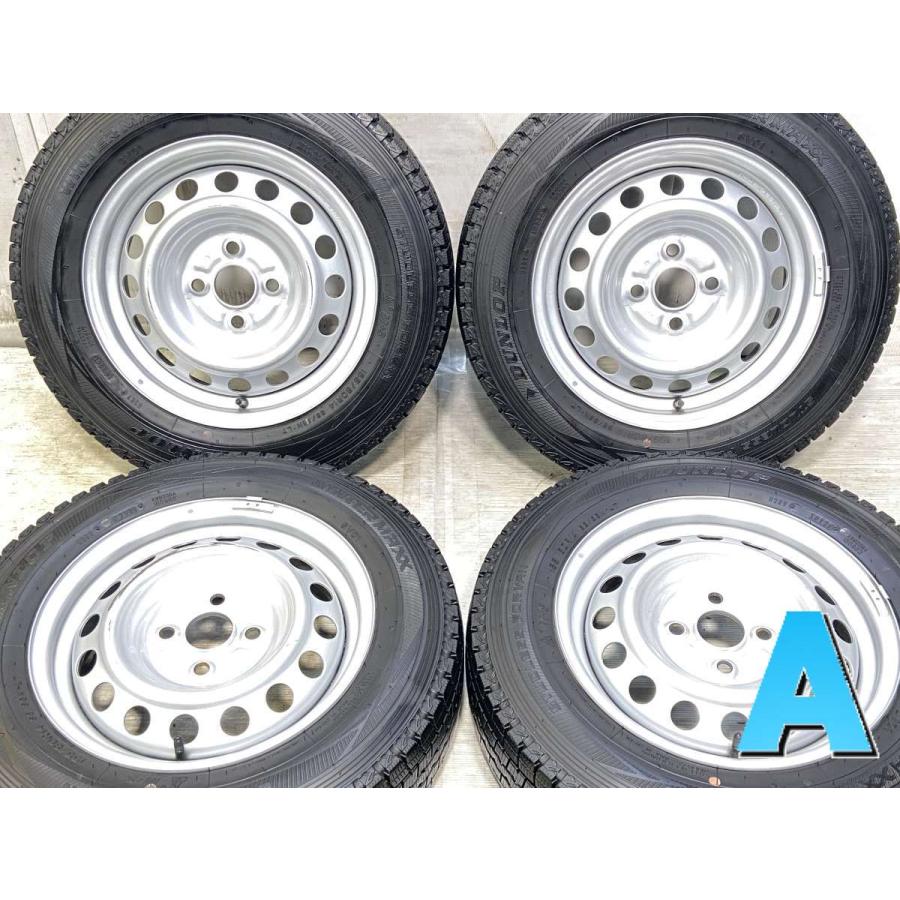 155/80R14 LT ダンロップ 2024年製 スタッドレス 鉄ホイール付き 155/80R14 LT ダンロップ 2024年製 スタッドレス 鉄ホイール付き