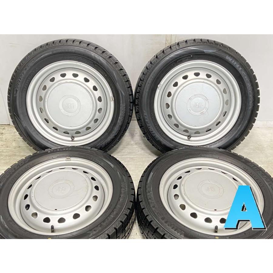DUNLOP 中古タイヤ スタッドレスタイヤ ホイールセット 4本 DUNLOP 中古タイヤ スタッドレスタイヤ ホイールセット 4本