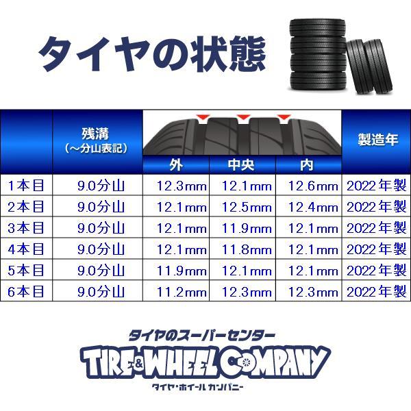 中古タイヤ スタッドレスタイヤ ホイールセット 6本セット 175/80R15 8PR101/99 LT 日産純正  15x5.5  170ｍｍ-6穴 ヨコハマ アイスガード iG91｜aingshop｜02