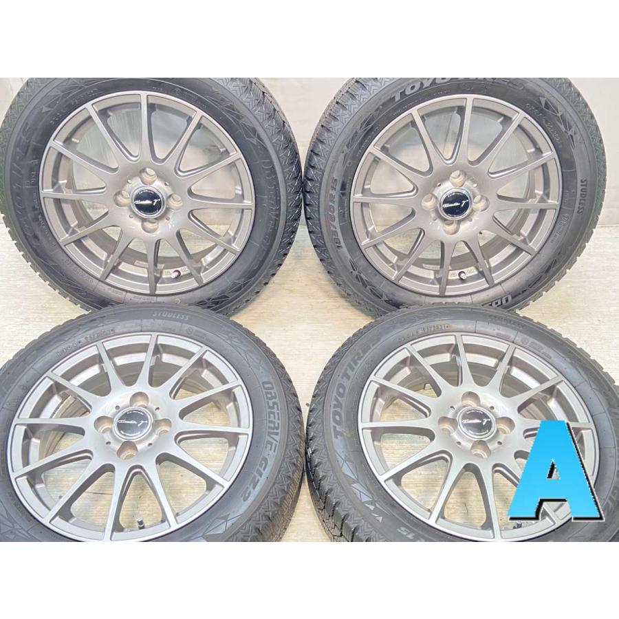☆185/60R15 4穴 スタッドレスタイヤセット 4本 TOYO☆バリ溝！