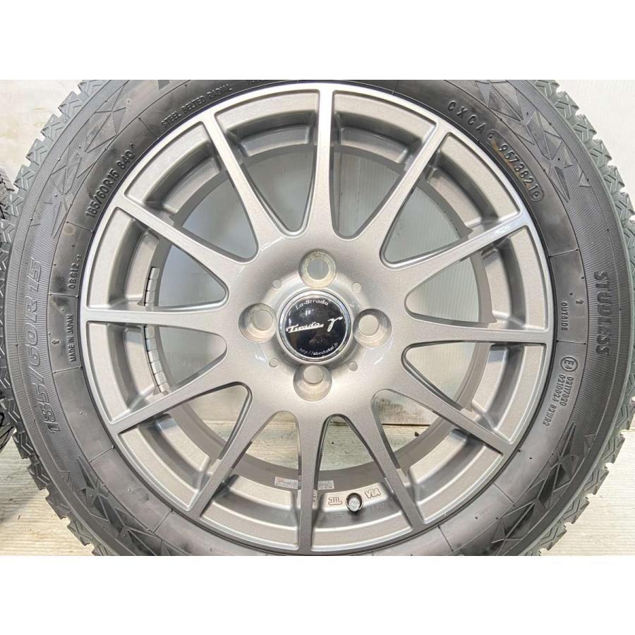 中古タイヤ スタッドレスタイヤ ホイールセット 4本セット 185/60R15 