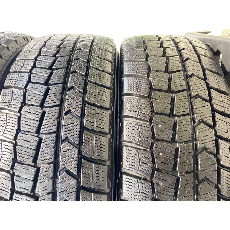 中古タイヤ スタッドレスタイヤ 4本セット 185/60R15  ダンロップ ウィンターマックス WM02の画像
