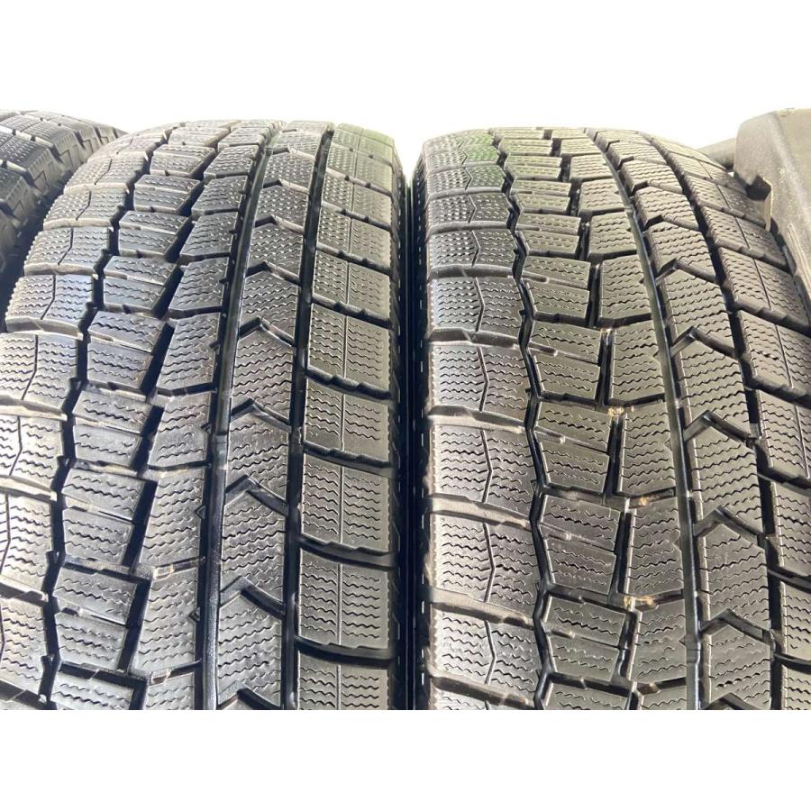 DUNLOP（ダンロップ） 中古タイヤ スタッドレスタイヤ 4本セット 205
