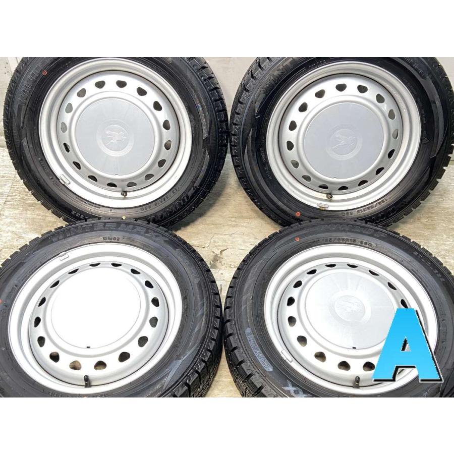 DUNLOP（ダンロップ） 中古タイヤ スタッドレスタイヤ ホイールセット 