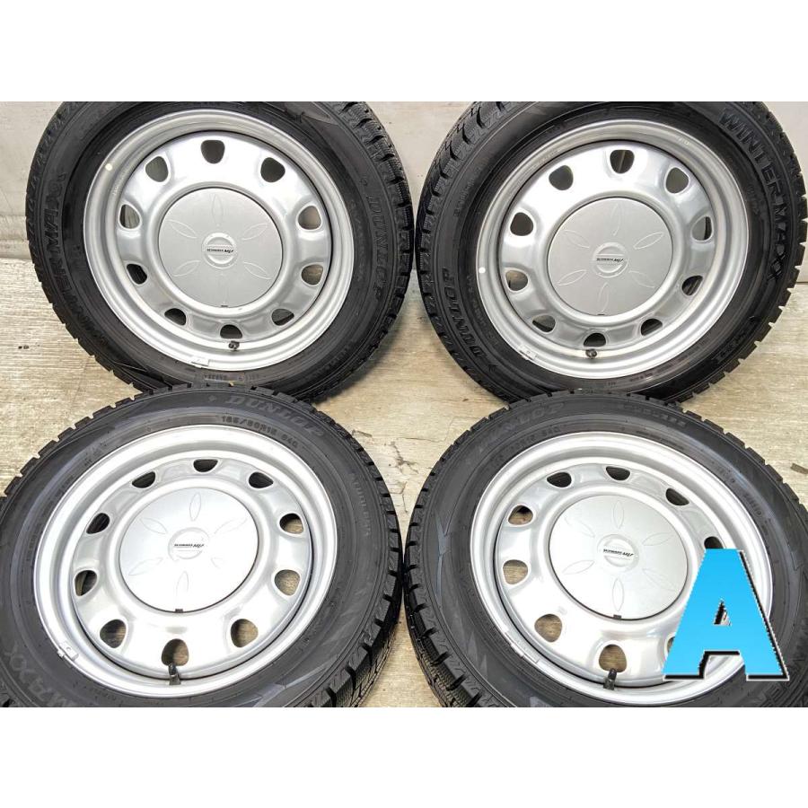 DUNLOP（ダンロップ） 中古タイヤ スタッドレスタイヤ ホイールセット 
