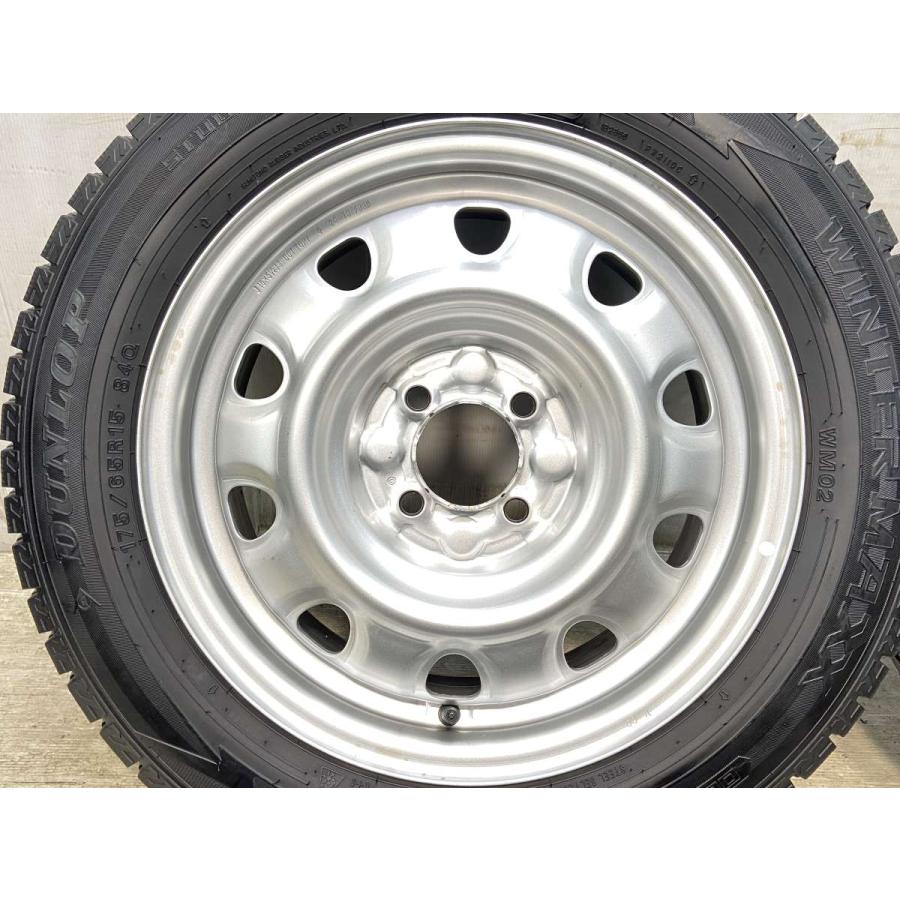 DUNLOP 中古タイヤ スタッドレスタイヤ ホイールセット 4本 DUNLOP 中古タイヤ スタッドレスタイヤ ホイールセット 4本