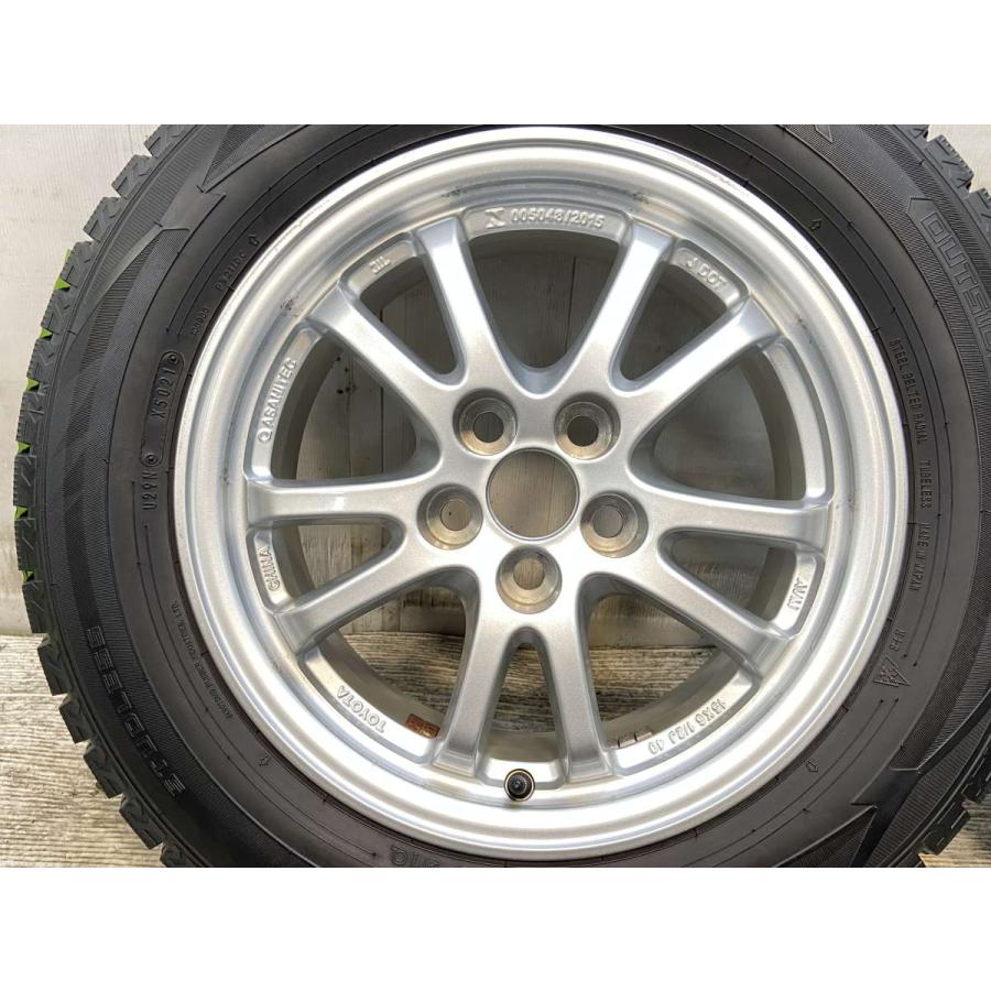 DUNLOP（ダンロップ） 中古タイヤ スタッドレスタイヤ ホイールセット
