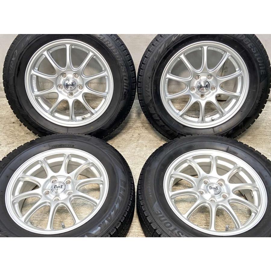 195/65R15 ×4本 冬タイヤVRX2 ホイールセット中古