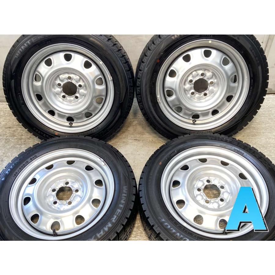 DUNLOP 中古タイヤ スタッドレスタイヤ ホイールセット 4本