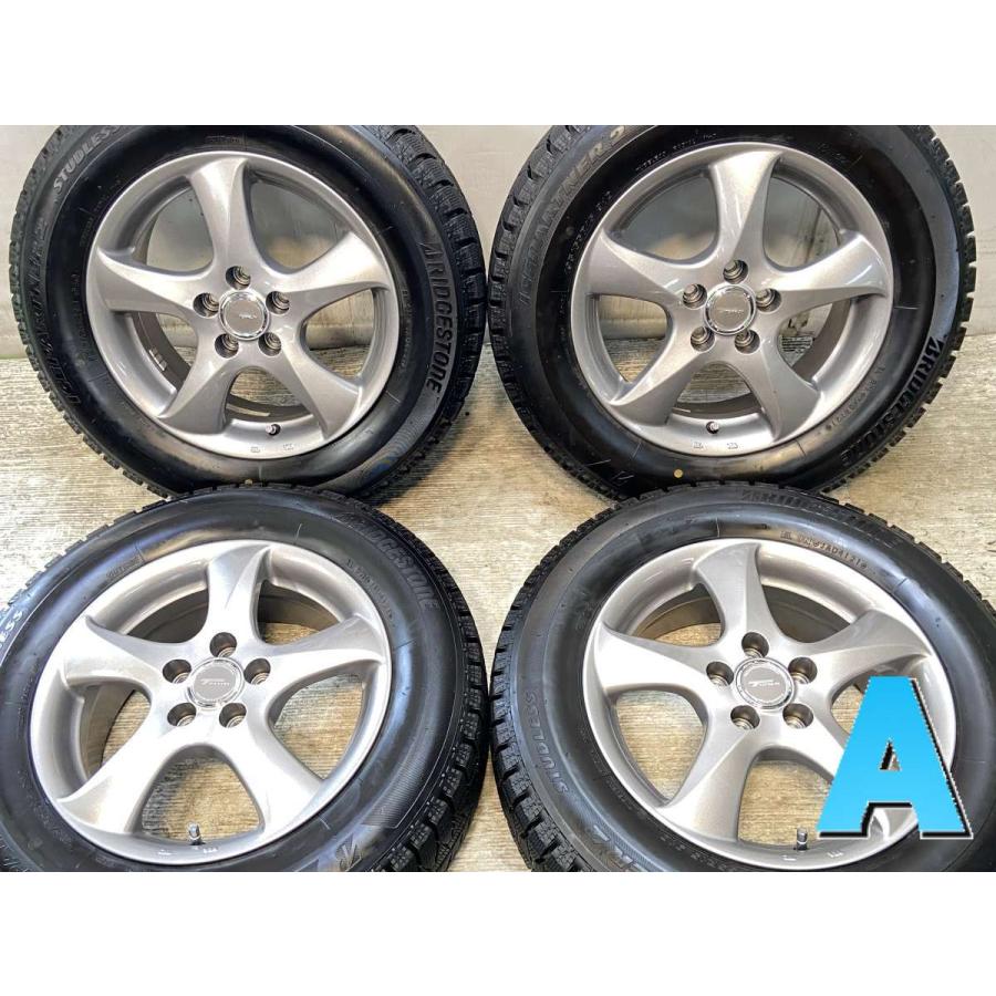 中古 195/65R15 5穴スタッドレス・アルミホイール 4本セット